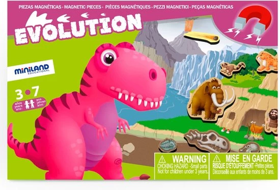 Miniland Magneetspel Evolution 20-delig 3 Miniland Magneetspel Evolution 20-delig - Afbeelding 3