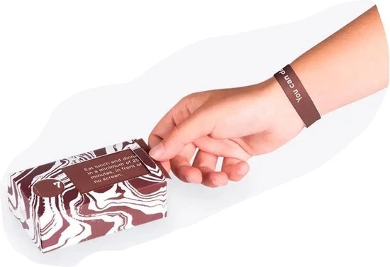 Doiy Tickets 21 Days To Stop Bad Eating Habits Papier Bruin 2 Doiy Tickets 21 Days To Stop Bad Eating Habits Papier Bruin - Afbeelding 2