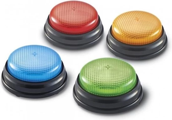 BlinQ Antwoordzoemers Met Licht En Geluid - Set Van 4 (15072) 1 BlinQ Antwoordzoemers Met Licht En Geluid - Set Van 4 (15072)