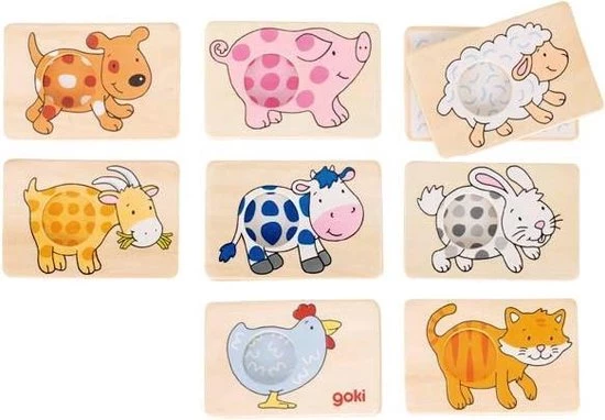 Goki Memo Spel Dieren 5 Goki Memo Spel Dieren - Afbeelding 5