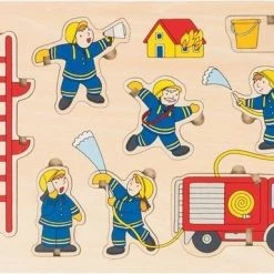 Goki Stand-up Puzzle Fire Department