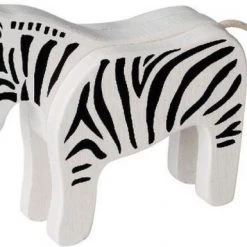 EverEarth Speelfiguur Zebra Zwart/wit 13x11x4 Cm