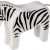 EverEarth Speelfiguur Zebra Zwart/wit 13x11x4 Cm