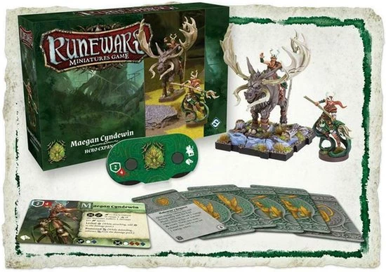 Asmodee RuneWars Maegan Cyndewin Unit Exp. - EN 1 Asmodee RuneWars Maegan Cyndewin Unit Exp. - EN