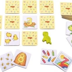 Haba Supermini Spiel - Zahlendino (Duits) = Frans 5475 - Nederlands 5493 -leerzame-spellen Winkel 550x388 2