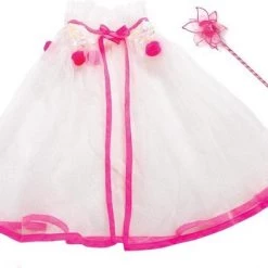 Great Pretenders - Whimsy White Capelet & Wand Set -leerzame-spellen Winkel 550x394 4