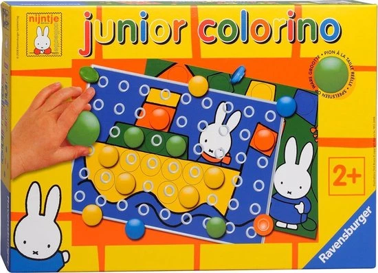Ravensburger Nijntje Junior Colorino - Leerspel 8 Ravensburger Nijntje Junior Colorino - Leerspel - Afbeelding 8