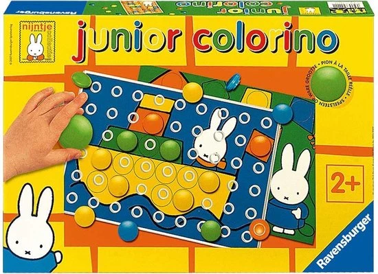 Ravensburger Nijntje Junior Colorino - Leerspel 1 Ravensburger Nijntje Junior Colorino - Leerspel