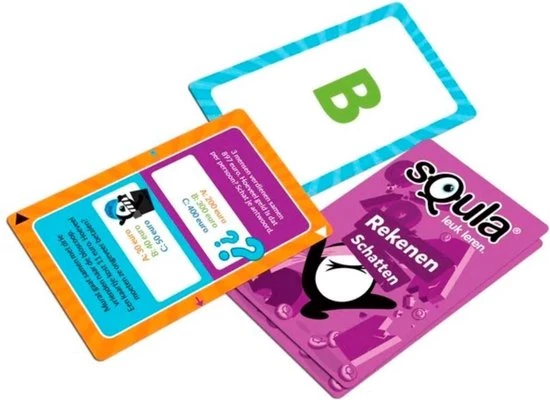 Educatieve Spellenbundel - Squla Kaartspellen - 3 Stuks - Groep 5 T/m 8 5 Educatieve Spellenbundel - Squla Kaartspellen - 3 Stuks - Groep 5 T/m 8 - Afbeelding 5