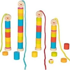 Goki Threading Game Little Caterpillar