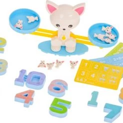 Weidenfell Reken Weegschaal - Reken Balans Spel - Thema Mini Hond - Educatief Spel - Leren Rekenen