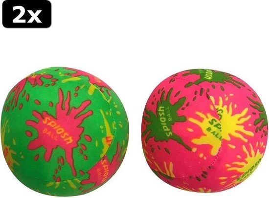 2x Summertime Splash Bal 10 Cm Assorti 1 2x Summertime Splash Bal 10 Cm Assorti