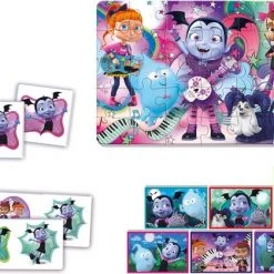 Clementoni - Edukit 4 En 1 - Disney Vampirina - Educatief Spel 5 Clementoni - Edukit 4 En 1 - Disney Vampirina - Educatief Spel -leerzame-spellen Winkel 550x420 2