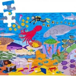 Bigjigs Under The Sea Floor Puzzle (48 Piece)