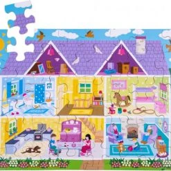Bigjigs Dolls House Floor Puzzle (48 Piece)