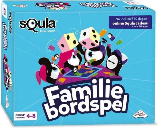 Spellenbundel - Squla - 2 Stuks - 4 Tot 12 Jaar - Familiebordspel & Taal Rijmen Kaartspel 3 Spellenbundel - Squla - 2 Stuks - 4 Tot 12 Jaar - Familiebordspel & Taal Rijmen Kaartspel - Afbeelding 3