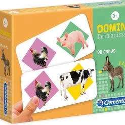 Clementoni Dominospel Boerderij Junior 20 Cm Karton 28 Kaarten