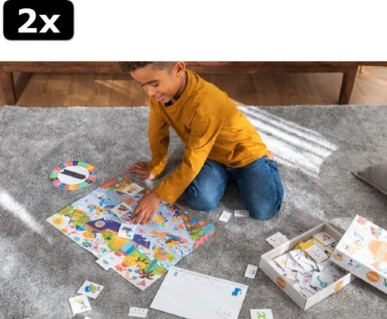 2x Ik Leer Ontdekken Letters - Educatief Spel 2 2x Ik Leer Ontdekken Letters - Educatief Spel - Afbeelding 2