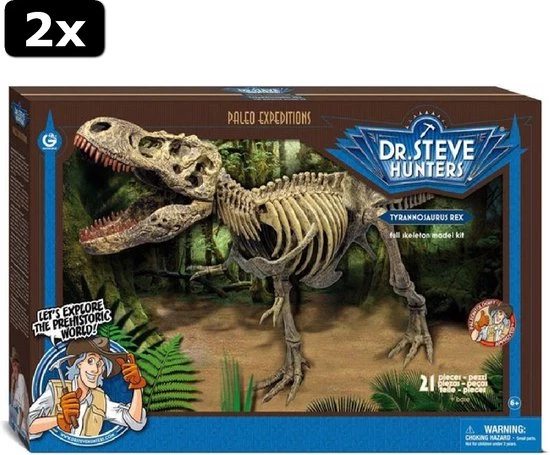 Geoworld 2x Paleo Expeditions - Tyrannosaurus Rex 1 Geoworld 2x Paleo Expeditions - Tyrannosaurus Rex