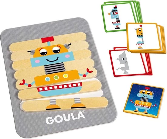 Goula Robot Mix - Educatief Spel 2 Goula Robot Mix - Educatief Spel - Afbeelding 2