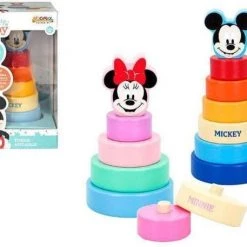 Disney: Duurzame Baby Houten Stapeltoren