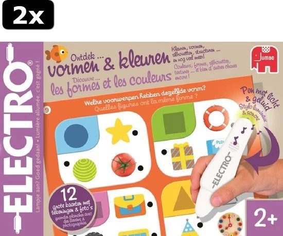 2x Electro Wonderpen Vormen & Kleuren 9 2x Electro Wonderpen Vormen & Kleuren - Afbeelding 9