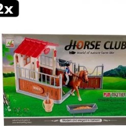 Basic 2x Horse Club Paardenbox Speelset