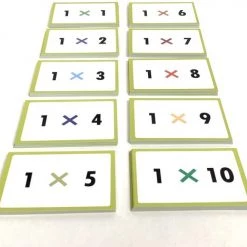 Bijles Juf Laura TAFELSOMKAARTJES - Tafel Van 1 - Rekenen - Tafels Oefenen - Bewegend Leren - Spelend Leren - Voor Binnen En Buiten - Onderwijs -leerzame-spellen Winkel 550x469