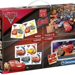 Clementoni - Superkit 4 In 1 - Disney Cars 3 - Educatief Spel -leerzame-spellen Winkel 550x485 2