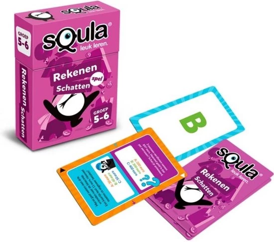 Educatieve Spellenbundel - Squla Kaartspellen - 3 Stuks - Groep 5 T/m 8 3 Educatieve Spellenbundel - Squla Kaartspellen - 3 Stuks - Groep 5 T/m 8 - Afbeelding 3
