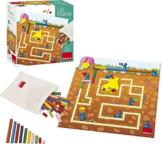 Goula 1-10 Maths! - Educatief Spel 2 Goula 1-10 Maths! - Educatief Spel - Afbeelding 2