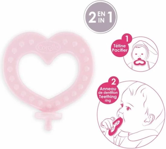 Corolle Doudou Babisleeper Rose - 30 Cm 3 Corolle Doudou Babisleeper Rose - 30 Cm - Afbeelding 3