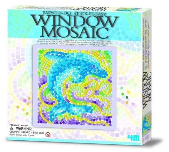 4M Creatief Knutselen Venstermozaiek Natuur 1 4M Creatief Knutselen Venstermozaiek Natuur