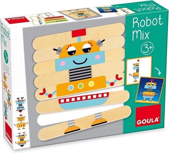 Goula Robot Mix - Educatief Spel 1 Goula Robot Mix - Educatief Spel