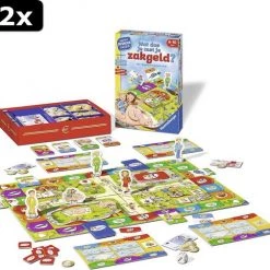 2x Ravensburger Wat Doe Je Met Je Zakgeld