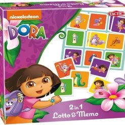 Tactic 2 In 1 Spel Dora Lotto&memo