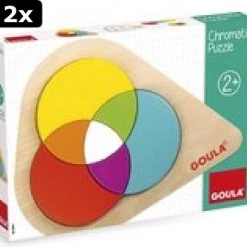 2x Goula Kleurenpuzzel