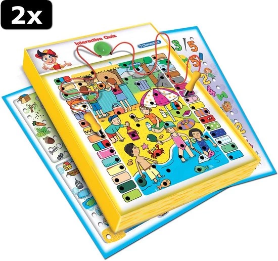2x Clementoni Interactieve Quiz Junior 4-6 Jaar 2 2x Clementoni Interactieve Quiz Junior 4-6 Jaar - Afbeelding 2