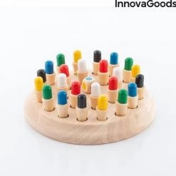 Houten Memory Schaken Taeda InnovaGoods 26 Onderdelen -leerzame-spellen Winkel 550x518 1