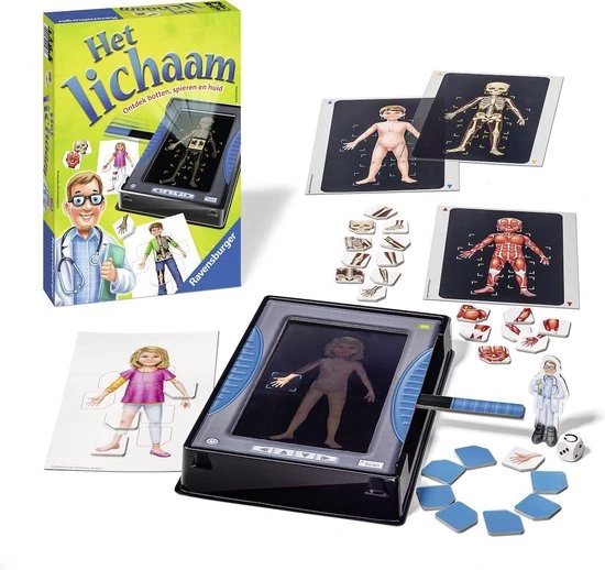 Het Lichaam - Bordspel Ravensburger 3 Het Lichaam - Bordspel Ravensburger - Afbeelding 3
