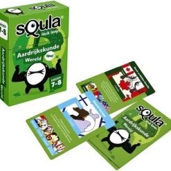 Spellenbundel - Squla - 2 Stuks - Groep 3-4 & 7-8 - Aardrijkskunde & Spelling -leerzame-spellen Winkel 550x521