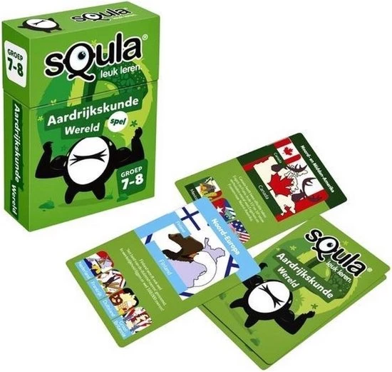 Spellenbundel - Squla - 3 Stuks - Groep 3 T/m 8 Spelling, Rekenen & Aardijkskunde 8 Spellenbundel - Squla - 3 Stuks - Groep 3 T/m 8 Spelling, Rekenen & Aardijkskunde - Afbeelding 8