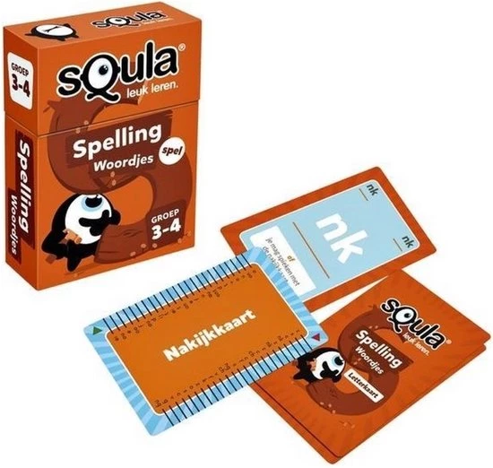 Spellenbundel - Squla - 3 Stuks - Groep 3 T/m 8 Spelling, Rekenen & Aardijkskunde 4 Spellenbundel - Squla - 3 Stuks - Groep 3 T/m 8 Spelling, Rekenen & Aardijkskunde - Afbeelding 4