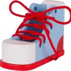 Merkloos Goki Learn-to Lace Shoe