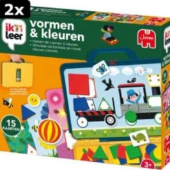 2x Jumbo Ik Leer Vormen & Kleuren - Educatief Spel -leerzame-spellen Winkel 550x527