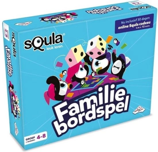 Spellenbundel - Squla - 2 Stuks - 4 Tot 12 Jaar - Familiebordspel & Taal Rijmen Kaartspel 2 Spellenbundel - Squla - 2 Stuks - 4 Tot 12 Jaar - Familiebordspel & Taal Rijmen Kaartspel - Afbeelding 2