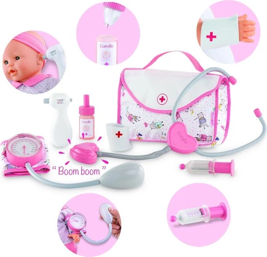 Corolle Mon Grand Poupon - Dokterset 4 Corolle Mon Grand Poupon - Dokterset - Afbeelding 4