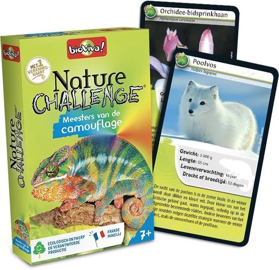 Bioviva Nature Challenge - Meesters Van De Camouflage - Educatief Spel 3 Bioviva Nature Challenge - Meesters Van De Camouflage - Educatief Spel - Afbeelding 3