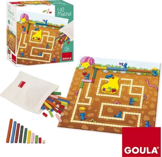 Goula 1-10 Maths! - Educatief Spel 3 Goula 1-10 Maths! - Educatief Spel - Afbeelding 3