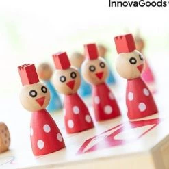 Houten Tafelset Met Dieren Pake InnovaGoods 18 Onderdelen -leerzame-spellen Winkel 550x536 5